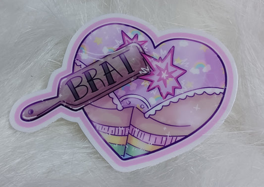 Brat Sticker