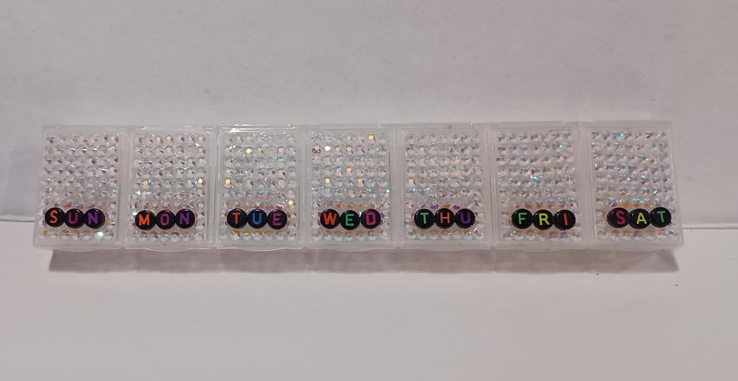 Decorated Pill Organizer